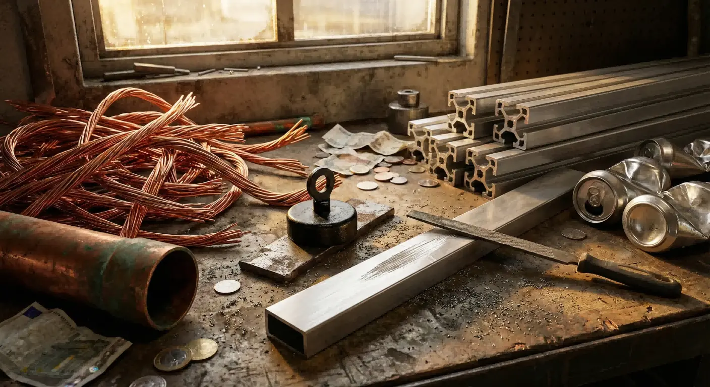 Copper and Aluminum: How to Distinguish Which Is More Valuable and How to Hand It Over Correctly