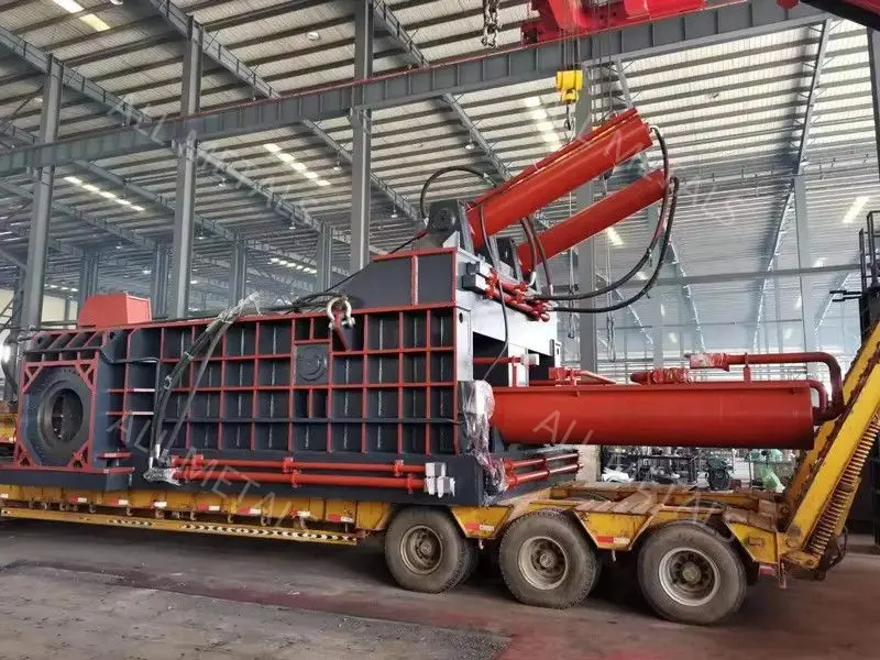 B81-500 Metal Baler Shipped to Saudi Arabia