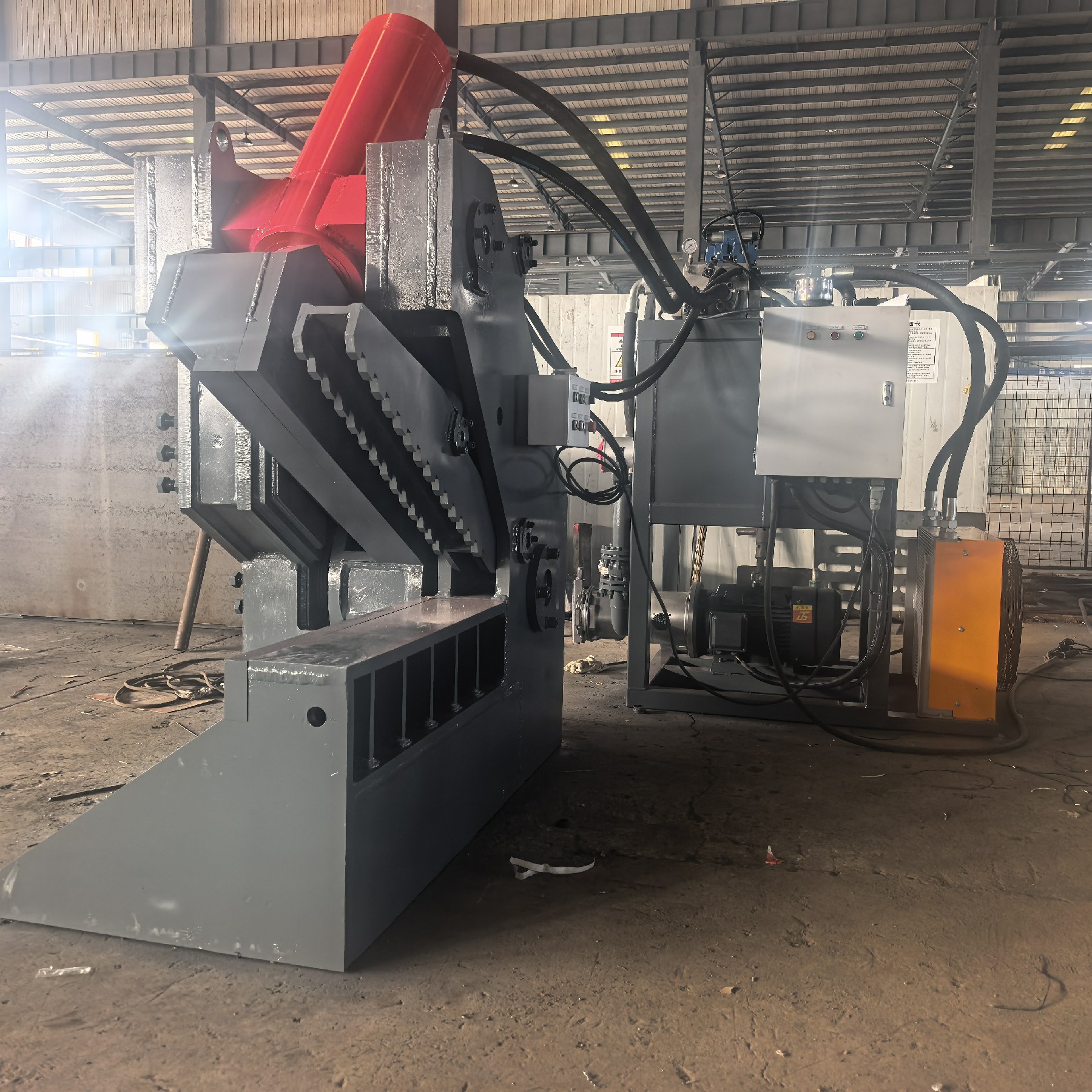 Providing a Brass Ingot Shearing Solution for an Indian Non-Ferrous Metal Plant