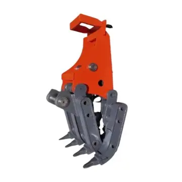 Excavator Mechanical Grab for Grappling Metal, Rock and Log