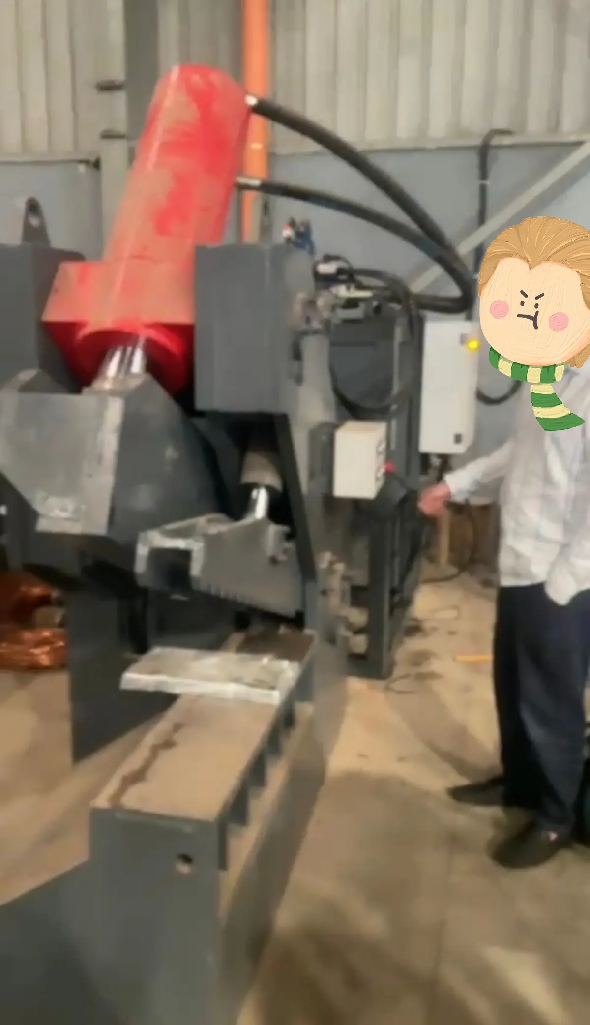 Hydraulic Alligator Shear for Non-Ferrous Metal Ingots &Ferrous Metal