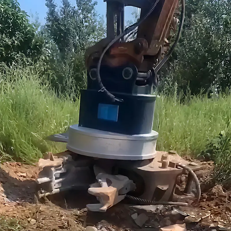 claw hydraulic magnet with teeth-3