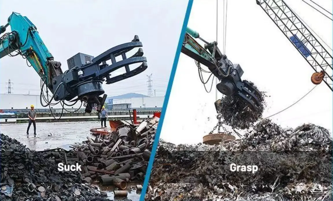 磁吸抓钢器应用图2